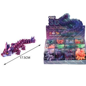 Dragon de Gemas Bebé 17.5CM ESTRUCTURA 3D