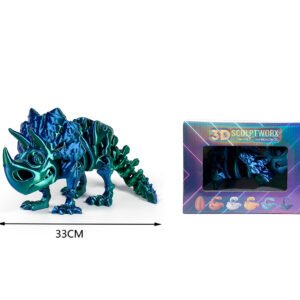Esqueleto de Triceratops ESTRUCTURA 3D