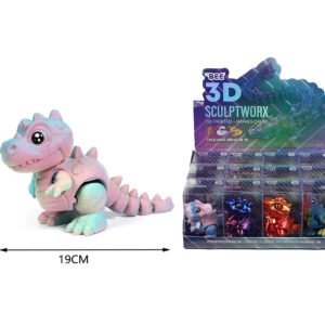 Stegosaurio PU 19*10CM ESTRUCTURA 3D