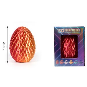 Set de Huevos de Dragon 18 cm + 40 cm ESTRUCTURA 3D