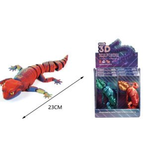Lagarto Ojo de Serpiente 23CM ESTRUCTURA 3D