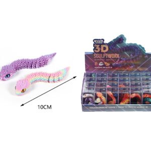 Víbora 10CM ESTRUCTURA 3D