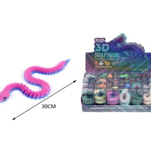 Víbora 30CM ESTRUCTURA 3D