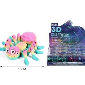 Ara?a de Cuatro Ojos 13CM ESTRUCTURA 3D