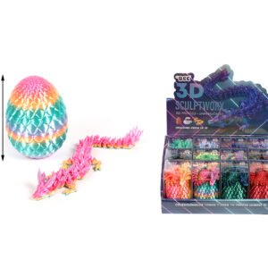 Set de Huevos de Dragon 6CM ESTRUCTURA 3D