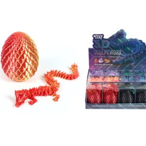 Set de Huevos de Dragon 8.5CM ESTRUCTURA 3D