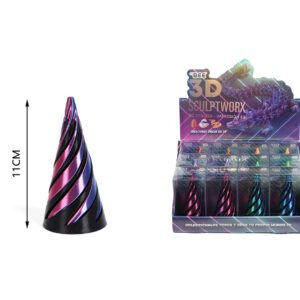 Trompo Cónico Giratorio 11CM ESTRUCTURA 3D