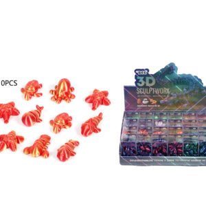 Mini Animales Marinos 10 PCS ESTRUCTURA 3D