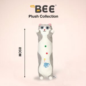 GATO GRIS CON PUNTOS 85CM