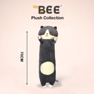 GATO CABEZA REDONDA 70CM GRIS