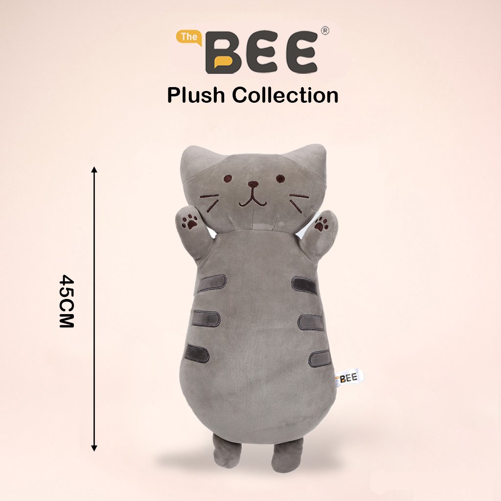 GATO JAPONES GRIS 45CM