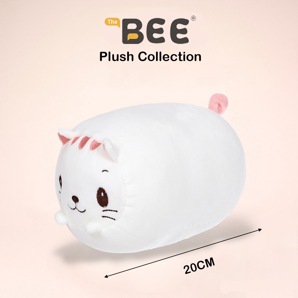 BOLA DE GATO BLANCO 20CM