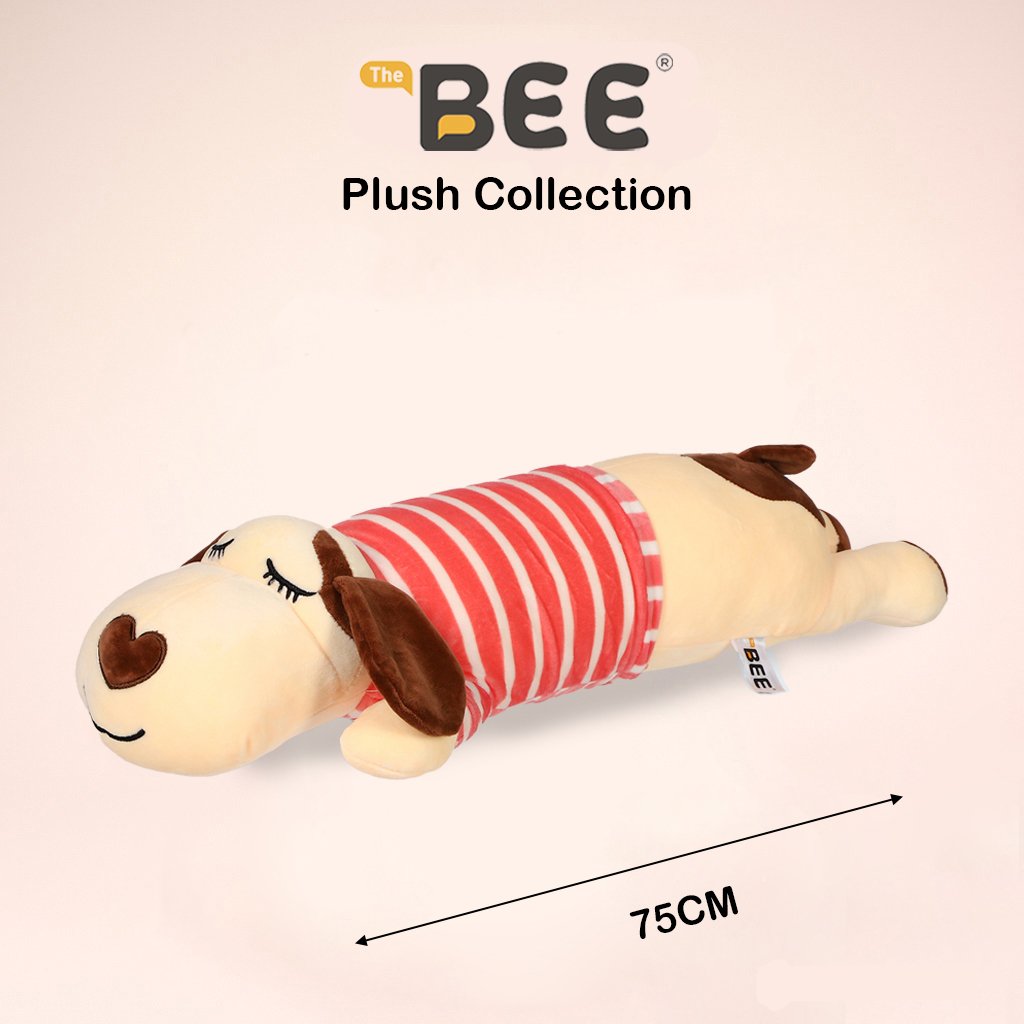 PERRO RAYADO 75CM MARRON