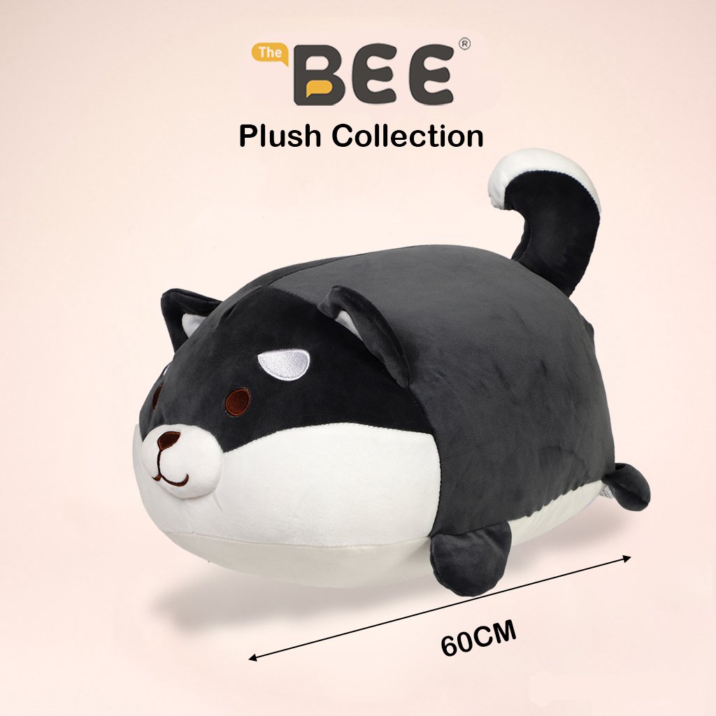 SHIBA GORDO GRIS 60CM