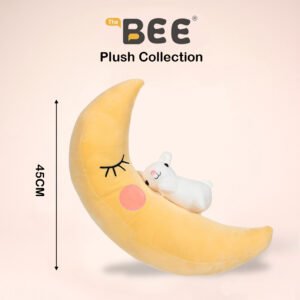 ALMOHADA LUNA 45CM MARRON