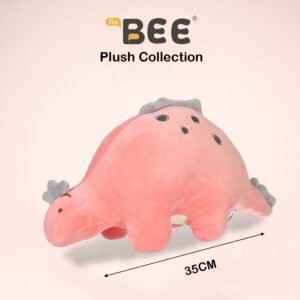 DINOSAURIO POMPAS ROSA 35CM