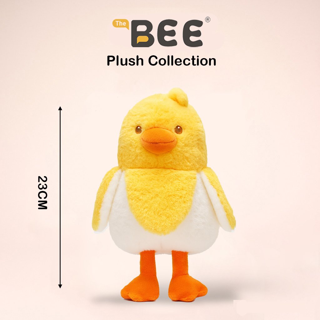 PELUCHE BEE PATO QUEMADO 23cm