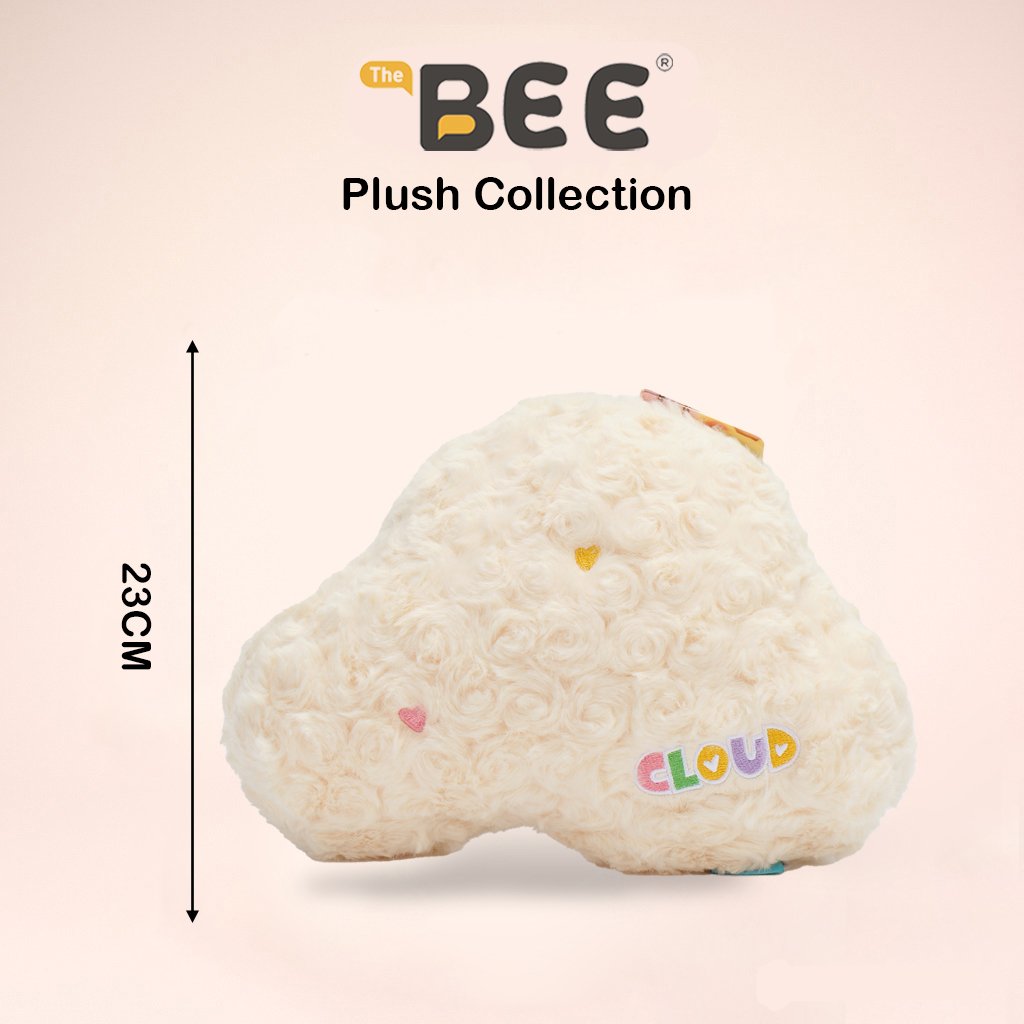 PELUCHE BEE MUÑECA DE FLORES STAR DREAM-BAIYUN BLANCO 23cm
