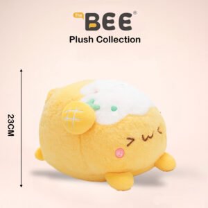 PELUCHE BEE PASTEL DE FRUTAS AMARILLO 23cm