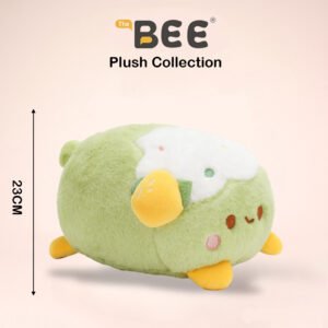 PELUCHE BEE PASTEL DE FRUTAS VERDE 23cm