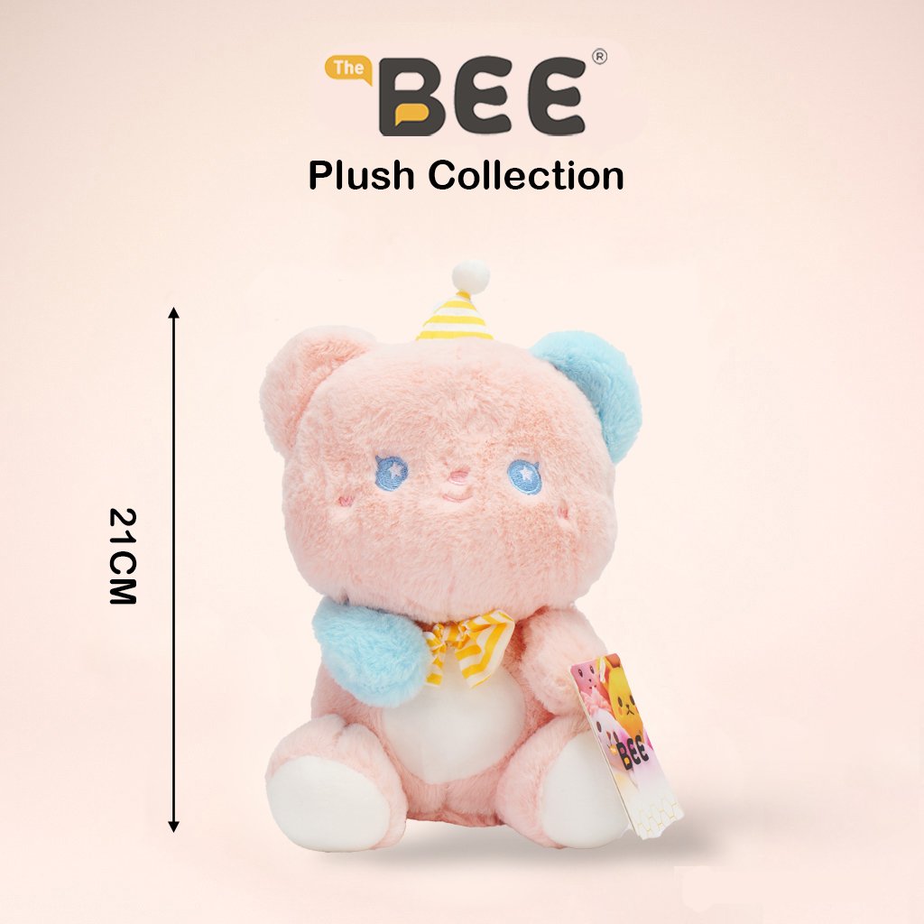 PELUCHE BEE OSO DE FIESTA DORJE 21CM