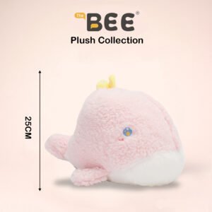 PELUCHE BEE SERIE DE BOLAS DE ARROZ OCEÁNICO ROSA 25cm
