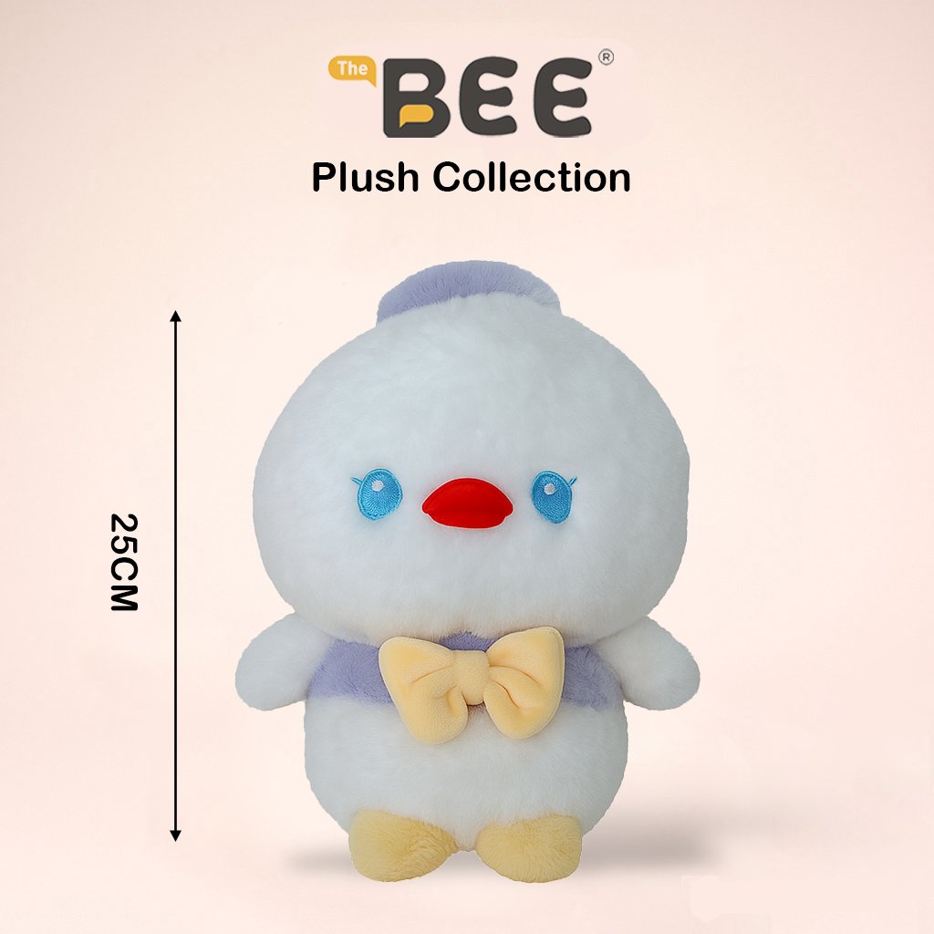 PELUCHE THE BEE PARTY DUCK 25CM
