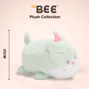 PELUCHE BEE BÁJATE Y ENROLLA VERDE 25cm