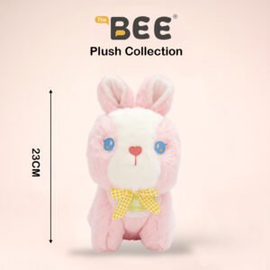 PELUCHE BEE CONEJO DE TÉ CON LECHE ROSA 23cm