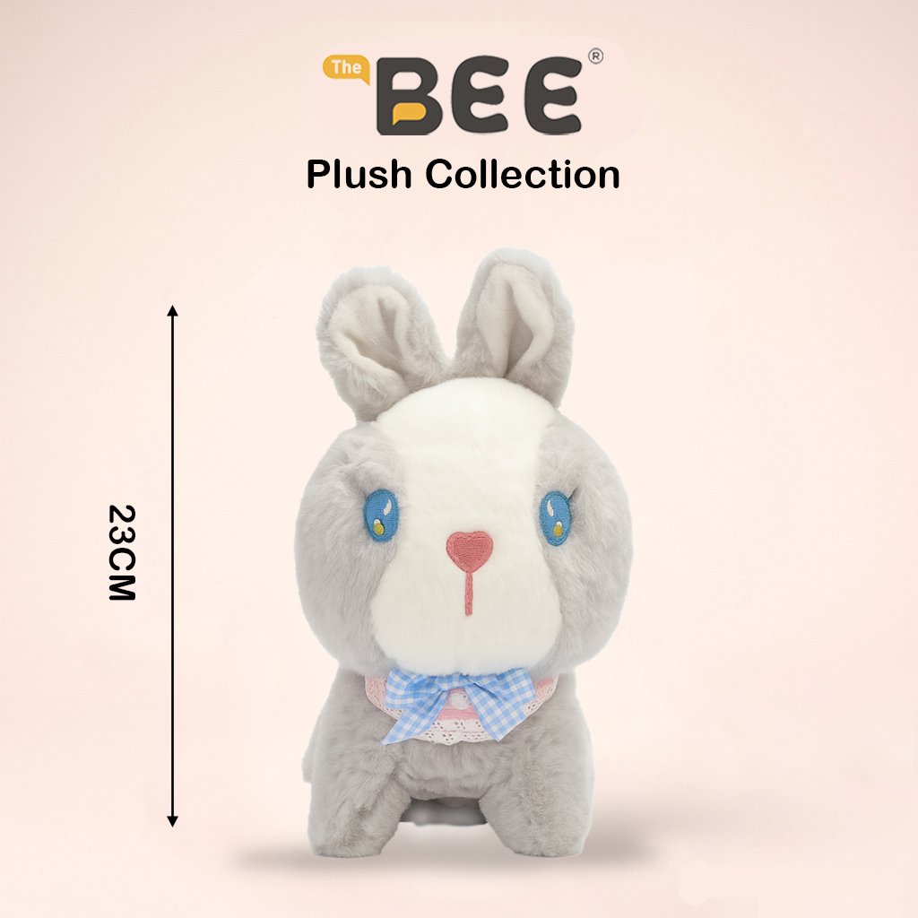 PELUCHE BEE CONEJO DE TÉ CON LECHE GRIS 23cm