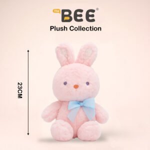 PELUCHE BEE CARAMELO DE CONEJITO ARCOIRIS ROSA 23cm