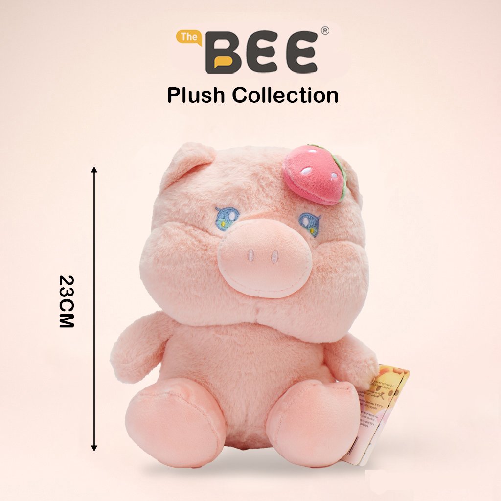 PELUCHE BEE SERIE FRUITA CERDITO 23cm