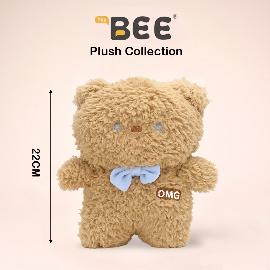 PELUCHE BEE SERIE OMEGA-OSITO PARDO 22cm