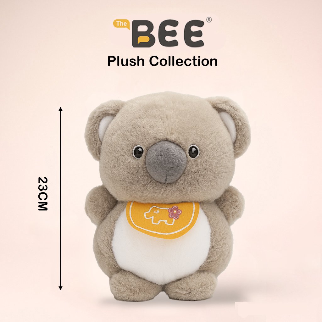 PELUCHE BEE MUÑECO GATO FLOR-KOALA 23cm
