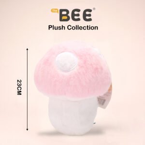 PELUCHE BEE MUÑECO SETA ROSA 23cm
