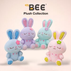 PELUCHE BEE CONEJO TÍMIDO DE CUATRO COLORES