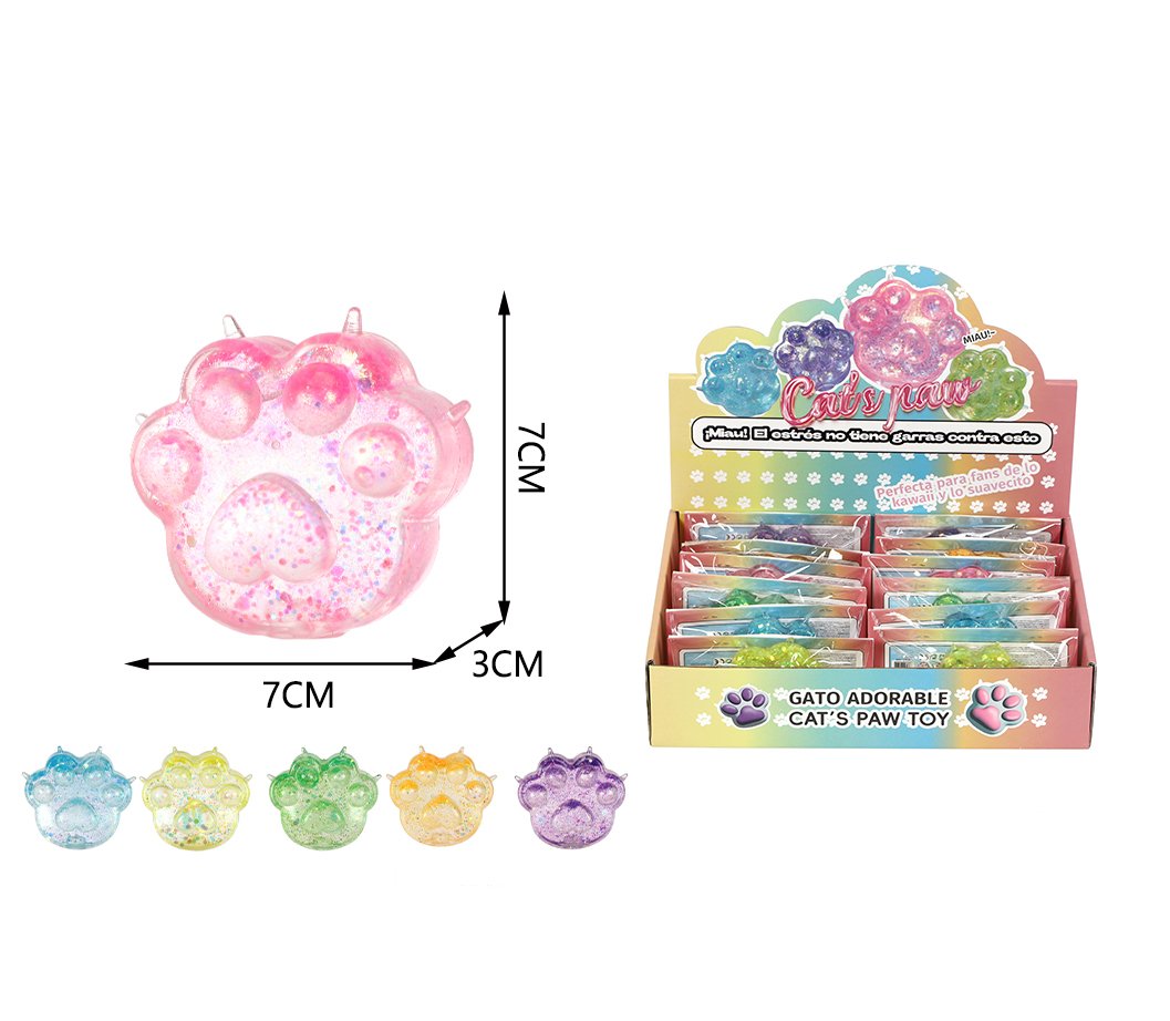 PATA DE GATO ANTI-ESTRES 6 COLORES
