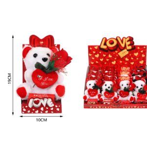 Caja regalo oso de peluche