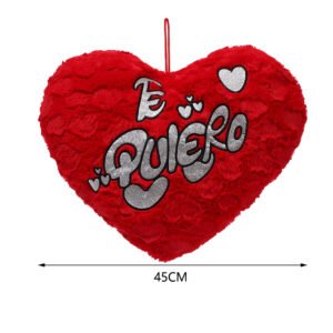 Corazon 45 cm terciopelo corazon