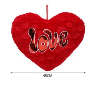 Corazon 45 cm terciopelo corazon