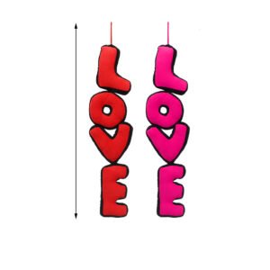 Corazon letras super suaves “LOVE”
