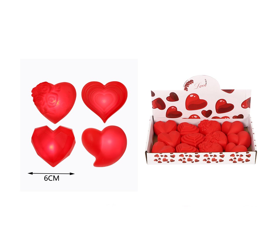 Corazon con luz — 6 cm