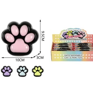 PATA DE GATO ANTI-ESTRES  NEGRO 4 COLORES 120g