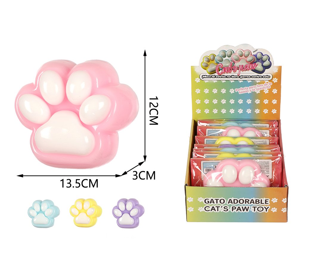 PATA DE GATO ANTI-ESTRES 4 COLORES180g