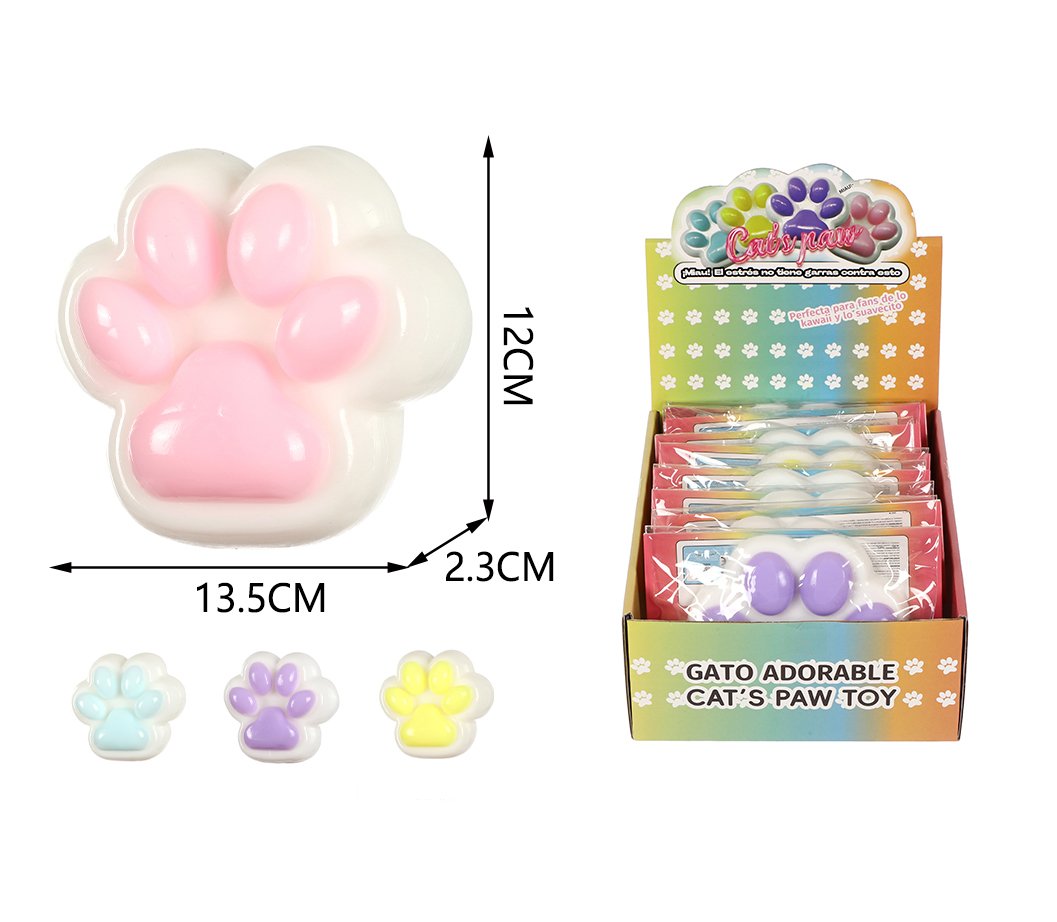 PATA DE GATO ANTI-ESTRES BLANCO 4 COLORES180g