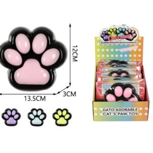 PATA DE GATO ANTI-ESTRES  NEGRO 4 COLORES 180g