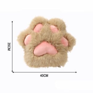 Cojin Huella de gato 40*35Cm