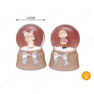 Bola de cristal con luz-4.5cm