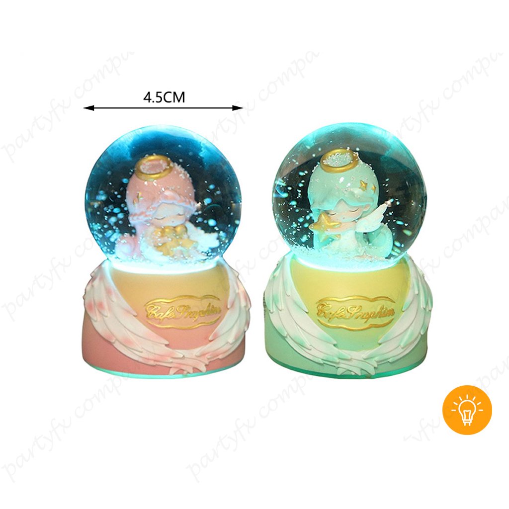 Bola de cristal con luz-4.5cm