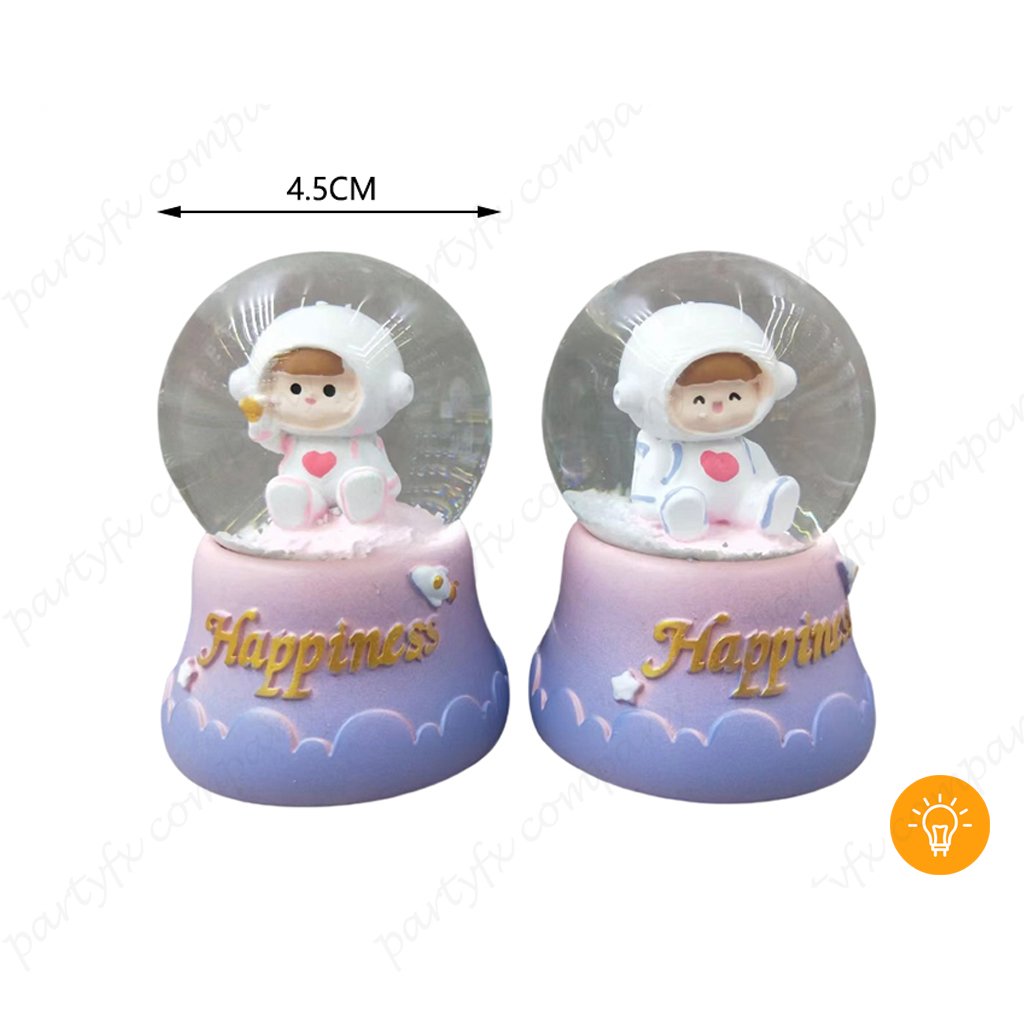 Bola de cristal con luz-4.5cm